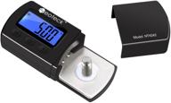 🎛️ neoteck digital turntable stylus force scale gauge - accurate 0.01g/5.00g blue lcd backlight - ideal for tonearm phono cartridge-jet black logo