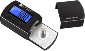 img 4 attached to 🎛️ Neoteck Digital Turntable Stylus Force Scale Gauge - Accurate 0.01g/5.00g Blue LCD Backlight - Ideal for Tonearm Phono Cartridge-Jet Black