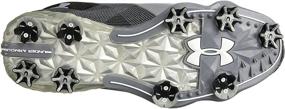 img 1 attached to Ultimate Performance: Under Armour Spieth Metallic Silver Men's Shoes