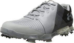 img 4 attached to Ultimate Performance: Under Armour Spieth Metallic Silver Men's Shoes