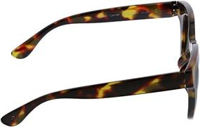 img 2 attached to Stylish Peepers by PeeperSpecs Women's Tortoise-Reading Center Stage Sun Oversized Sunglasses - 51 + 2.5