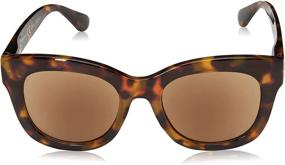 img 1 attached to Stylish Peepers by PeeperSpecs Women's Tortoise-Reading Center Stage Sun Oversized Sunglasses - 51 + 2.5