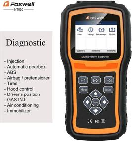 img 4 attached to Улучшенный диагностический сканер GM OBD2 - FOXWELL NT530: Чтение и удаление ошибок по нескольким системам