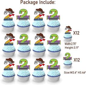 img 3 attached to 🎉 Vibrant Toy Story Party Supplies for a Memorable 2nd Birthday Bash - Includes Cake Topper, Banner, Balloons, and More (53pcs)