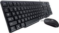 🖥️ logitech mk100 классический настольный комплект логотип