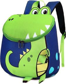 img 4 attached to 🎒 BLUBOON Toddlers Backpack: Fun and Functional Preschool Schoolbag Backpack for Kids