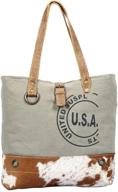 myra s1294 usa stamp tote logo