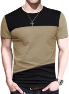 frtcv stitching athletic t shirt dztpj01 men's clothing and t-shirts & tanks logo