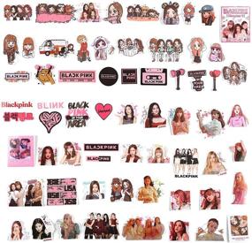 img 3 attached to Cute and Colorful Laptop Stickers for Hydro Flask, Water Bottles, Car, Bike, and More - Blackpink 65pcs