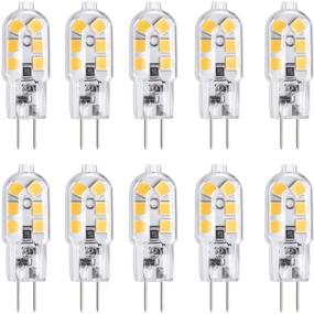 img 4 attached to High Performance KINDEEP Bi Pin Halogen Bulbs - 10 Pack: Long-lasting and Energy-efficient Lighting Solution