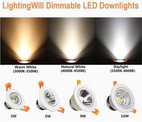 img 2 attached to 💡 Directional Downlight - LightingWill 3000K/3500K Equivalent