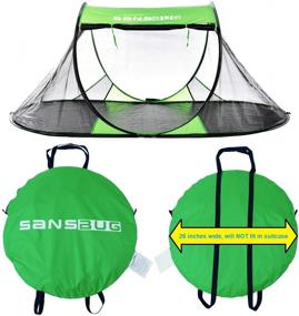 img 3 attached to 🏕️ SANSBUG 1-Person Pop-up Screen Tent with Tarp Floor