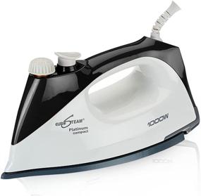 img 4 attached to 🔥 EuroSteam Iron Steamer for Clothes – Anti-Drip, Scratch Resistant Professional Iron – Horizontal/Vertical Steam Cleaner with Enhanced SEO