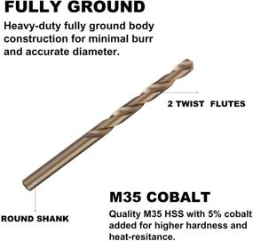 img 2 attached to 🏆 Superior Performance: Introducing the COMOWARE Cobalt Drill Bit Set