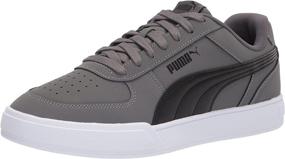 img 4 attached to Stylish PUMA Caven Sneaker: White Gray Violet Men's Shoes in Fashion Sneakers - Must-Have Footwear