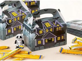 img 3 attached to 🎃 Halloween Party Favor Treat Boxes with Candy (Haunted House Theme, Pack of 24)