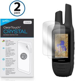 img 4 attached to BoxWave Garmin Protector ClearTouch Crystal Car Electronics & Accessories