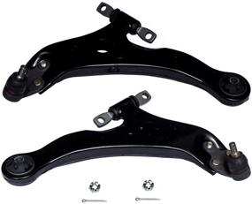 img 4 attached to 2PCS Left Right Front Lower Control Arm and Ball Joint Assembly for Lexus ES300 ES330 RX330 RX350 RX400h Toyota Camry Avalon Highlander Driver Passenger Side - AUQDD K620333 K620334 Suspension Compatible