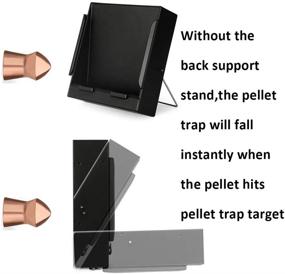 img 1 attached to GearOZ BB Trap Target Set: Paper Targets & Resetting Metal Silhouettes for Pellet Guns, Airsoft, and BB Guns