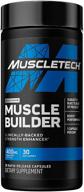 💪 muscletech muscle builder: advanced muscle building supplement for men & women with nitric oxide booster - enhances strength, 400mg of peak atp, 30 pills logo