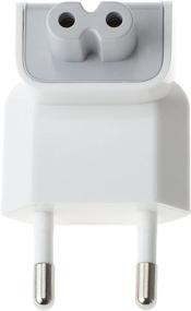 img 2 attached to 🔌 Конвертер удобной европейской вилки - путевое зарядное устройство-адаптер для Apple iBook MacBook - набор из 2, от WOVTE