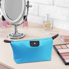 img 1 attached to 8 Pack Women's Cosmetic Toiletry Organizer Bags - Multifunctional Travel Makeup Pouches