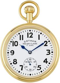 img 4 attached to Gotham Gold Tone Mechanical Railroad GWC14104G