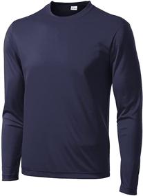 img 2 attached to Opna Moisture Wicking Athletic Black L Men's Clothing