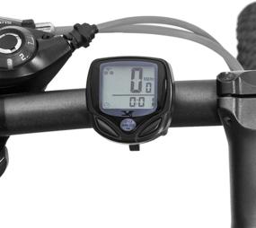 img 4 attached to 🚲 XINTO Premium Bike Computer: Wireless Waterproof Odometer and Speedometer with Large LCD Display, Backlight, and Versatile Multi-Functions