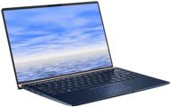 💻 renewed asus zenbook 13 ux333fa-ab77 laptop 13.3" fhd wideview, intel core i7-8565u 4.6ghz, 16gb ram, 512gb pcie ssd + tpm security chip, numberpad, windows 10 pro, royal blue logo