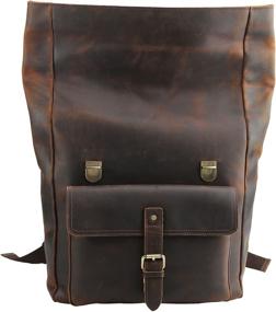 img 3 attached to 🎒 Polare Leather Laptop Backpack: Unmatched Capacity for Ultimate Convenience