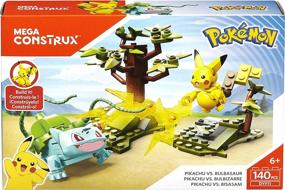 img 3 attached to 🧩 Mega Construx Pokémon Pikachu Bulbasaur Set: A Dynamic Duo for Endless Building Fun!