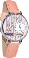 whimsical watches u0630001 beautician leather logo