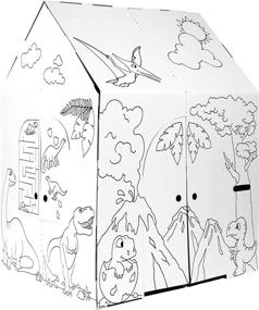 img 4 attached to 🦖 Customizable Easy Playhouse Dinosaur House