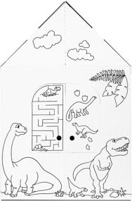img 1 attached to 🦖 Customizable Easy Playhouse Dinosaur House