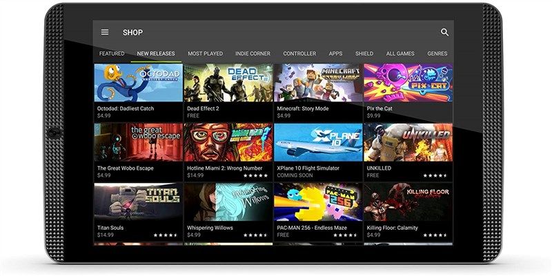 nvidia shield k1 tablet black 로고