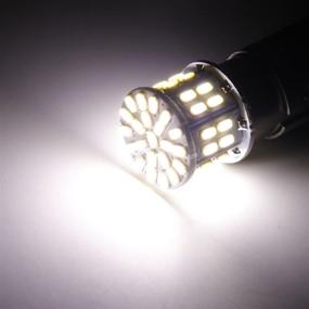 img 1 attached to 🚐 Enhance Your RV Lighting Experience with CARGO LED 10 Pcs Super Bright 1156 1141 1003 LED Replacement Light Bulbs