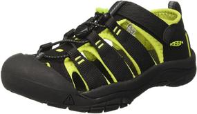 img 4 attached to KEEN Newport Water Black Toddler Boys' Shoes for Sandals