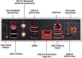 img 1 attached to Обновленная материнская плата MSI MPG X570 Gaming Edge WiFi (AMD AM4, DDR4, PCIe 4.0, SATA 6 Гб/с, M.2, USB 3.2 Gen 2, AC Wi-Fi 5, HDMI, ATX)