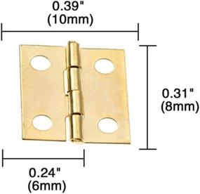 img 1 attached to 8Mm10Mm Folding Replacement Furniture Hardware