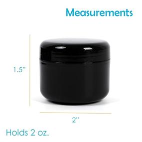 img 3 attached to 🧳 Houseables Removable Cosmetic Travel Container: Compact & Spacious for Accessories on the Go