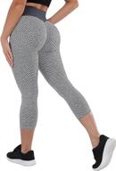 🍑 boost your booty with tik tok leggings: workout, yoga & running tights for women logo