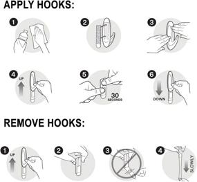 img 1 attached to 🔩 Industrial Hardware Hook with Command General Adhesive Utility