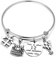 ensianth birthday adjustable bracelet bangle logo