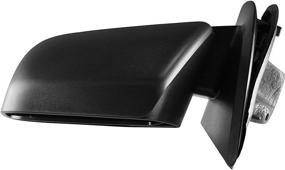 img 3 attached to 2008-2012 Ford Escape & 2008-2011 Mercury Mariner Left Driver Side Textured Side View Mirror - Power Operated, Manual Folding (FO1320291)