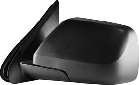 img 2 attached to 2008-2012 Ford Escape & 2008-2011 Mercury Mariner Left Driver Side Textured Side View Mirror - Power Operated, Manual Folding (FO1320291)