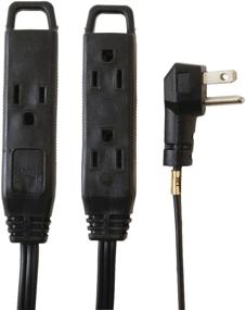 img 4 attached to 🔌 Axis 45515 Extension Cord, 8' Black - Durable and Versatile Power Solutions