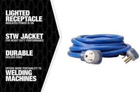 img 1 attached to 🔌 Coleman Cable 19228806 Heavy-Duty Extension Cord