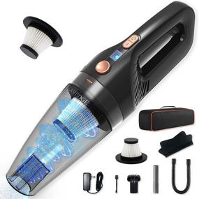 img 4 attached to 🔋 Rechargeable LAVEDGE Handheld Vacuum with Replaceable Parts