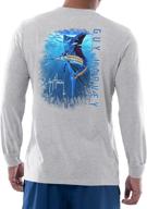 active men's clothing: guy harvey heather t-shirt in x-large логотип